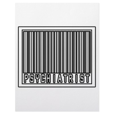 Barcode Psychiatrist Letterhead by Psychiatrist_Shirts