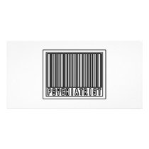 Barcode Psychiatrist photo cards by Psychiatrist_Shirts Barcode Psychiatrist photo cards