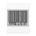 Barcode Psychiatrist Post Cards