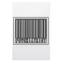 Barcode Psychiatrist Custom Stationery