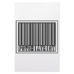 Barcode Psychiatrist Custom Stationery