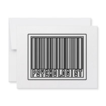 Barcode Psychologist invitations