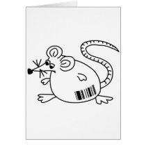 Barcode Rat cards by SuperBug Barcode Rat cards