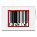 Barcode Russian Card