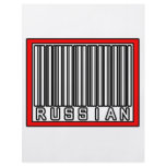 Barcode Russian Flyer Design