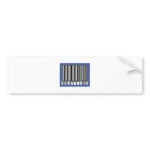 Barcode Scottish bumper stickers