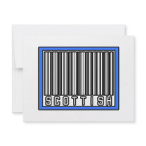 Barcode Scottish Personalized Invite