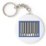 Barcode Scottish Keychain
