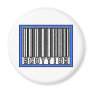 Barcode Scottish Refrigerator Magnet