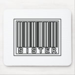 Barcode Sister Mouse Pads