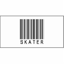 Barcode Skater Photo Cutouts