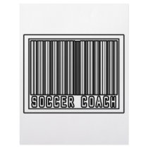 Barcode Soccer Coach letterhead by soccercoachshirts Barcode Soccer Coach letterhead