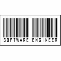 Barcode Software Engineer photo sculptures by crazygoodstuff Barcode Software Engineer photo sculptures