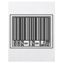 Barcode Son-In-Law flyers by Son_In_Law_Shirts Barcode Son-In-Law flyers