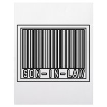 Barcode Son-In-Law letterhead by Son_In_Law_Shirts Barcode Son-In-Law letterhead