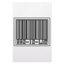 Barcode Son-In-Law stationery