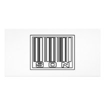 Barcode Son photo cards