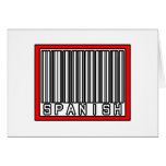 Barcode Spanish Card