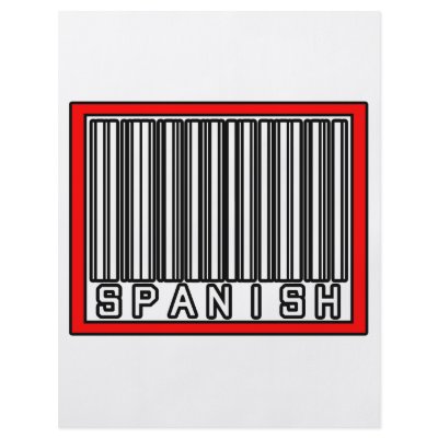Barcode Spanish Custom Flyer by Spanish_Pride