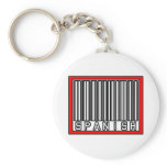 Barcode Spanish Keychains