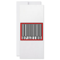 Barcode Spanish rack cards by Spanish_Pride Barcode Spanish rack cards