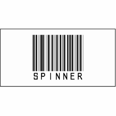 Barcode Spinner Acrylic Cut Outs by crazygoodstuff