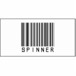 Barcode Spinner Acrylic Cut Outs