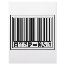 Barcode Step-Dad letterhead by Step_Dad_Shirts Barcode Step-Dad letterhead