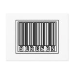 Barcode Surgeon Postcard
