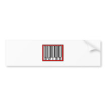 Barcode Swiss bumper stickers