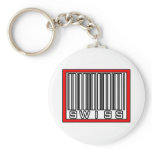 Barcode Swiss Keychain