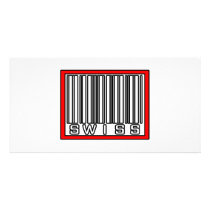 Barcode Swiss Photo Card Template