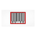 Barcode Swiss Photo Card Template