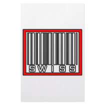 Barcode Swiss stationery