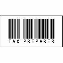 Barcode Tax Preparer photo sculptures by crazygoodstuff Barcode Tax Preparer photo sculptures