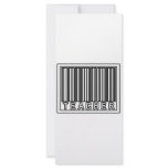 Barcode Teacher Customized Rack Card