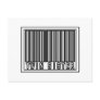 Barcode Twin Sister Postcard