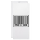 Barcode Twin Sister Personalized Rack Card