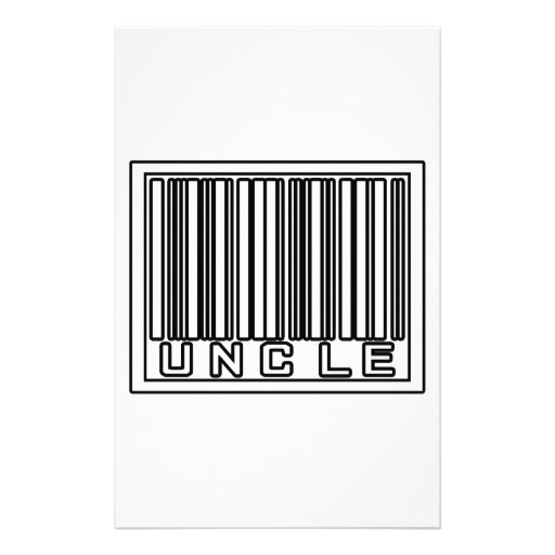 Barcode Uncle Stationery Design