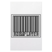 Barcode Unemployed stationery by Funny_MoFo_Shirts Barcode Unemployed stationery