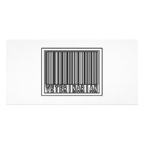Barcode Veterinarian photo cards