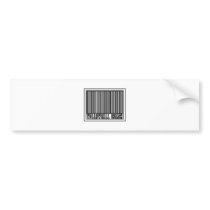 Barcode Volleyball Coach bumper stickers