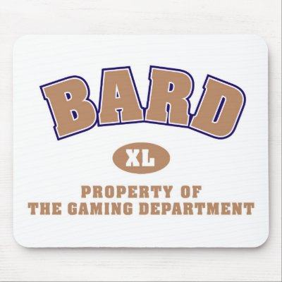 Bard Mouse Pads by gamingdepartment