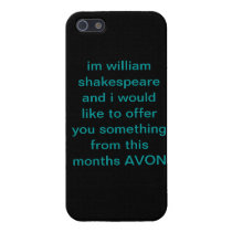 bard of avon cover for iPhone 5
