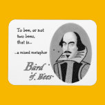 Bard of Bees - Magnet (customizable caption) magnets