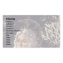 Bardi Altar Enthroned Madonna, John The Baptist Business Cards