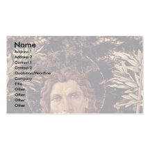 Bardi Altar Enthroned Madonna, John The Baptist Business Card