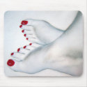 Bare Feet Drawing Foot Fetish Mousepad mousepad