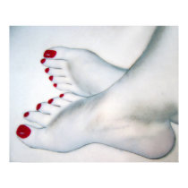 Bare Feet Drawing posters
