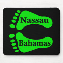 Bare Feet Nassau Bahamas mousepads by sqarehead Bare Feet Nassau Bahamas mousepads
